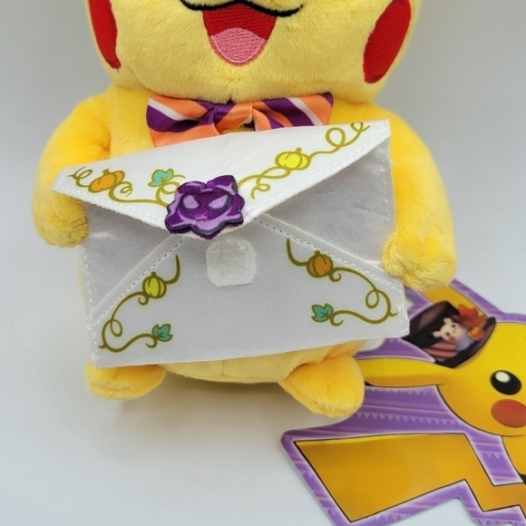 Pokemon Center Pikachu Pumpkin Celebration Poké Plush - Picture 7 of 12